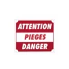 Attention Pieges Danger -Équipement De Chasse attention pieges danger
