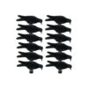 Formes De Corbeau Mangeur Floquées X12 -Équipement De Chasse formes de corbeau mangeur floquees x12