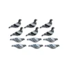 Formes De Pigeon Biset HD X12 -Équipement De Chasse formes de pigeon biset hd x12