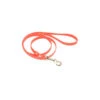 Laisse Biothane 1,20m Orange Fluo -Équipement De Chasse laisse biothane 120m orange fluo