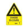 Panneau Chasse En Cours 100 X 70 2 Panneau Chasse En Cours 100 X 70 -Équipement De Chasse panneau jour de chasse 60x40 1